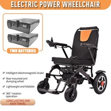 FDA Electric Wheelchair Folding Portable Travel Lightweight Power Aid Motorized