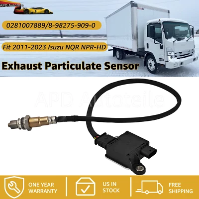 Sensor de partículas de escape para Isuzu NQR NPR-HD 2011-2023 8982759090 NUEVO EE. UU. Foto 1 de 4