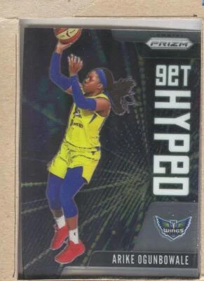 Arike Ogunbowale 2 2021 Panini Prizm WNBA Get Hyped - Image 1 of 2