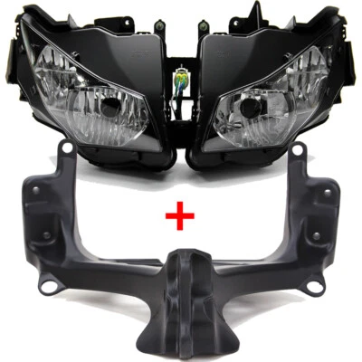 For 2012-2016 Honda CBR1000RR CBR 1000 RR Front Headlight w/ Upper Stay Bracket  Foto 1 de 4