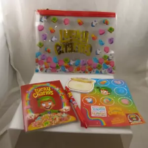 Lucky Charms custodia per matite in plastica trasparente, adesivi tascabili penna per notebook - Foto 1 di 7