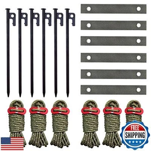 Tree Stake Kit, Heavy Duty Garden Stakes Kit Including 3 Pieces 11.8 Inches S - Picture 1 of 5
