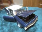 ERTL American Muscle '68 Chevy Chevelle SS 396 Muscle Car in Blue Diecast 1:18