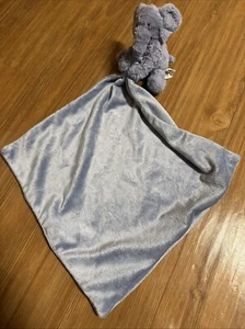 Jellycat Blue Elephant Lovey Blanket Baby Toy - Picture 1 of 3