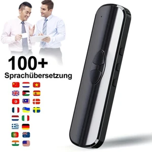 Tragbar Zwei-Wege Echtzeit Dolmetscher Voice Sprachübersetzer Translator Smart - Bild 1 von 15