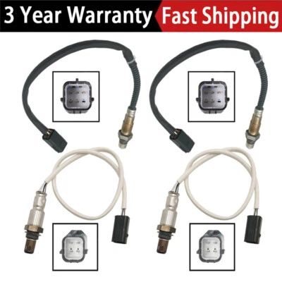 4pcs Up+Downstream Oxygen Sensor For 2011 2012 2013 Infiniti QX56 M56 5.6L V8 - Image 1 of 4