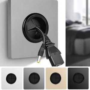 Storage Cable Cover Decorative Cover Wall Blank Panel Cable Socket Panel - Afbeelding 1 van 16