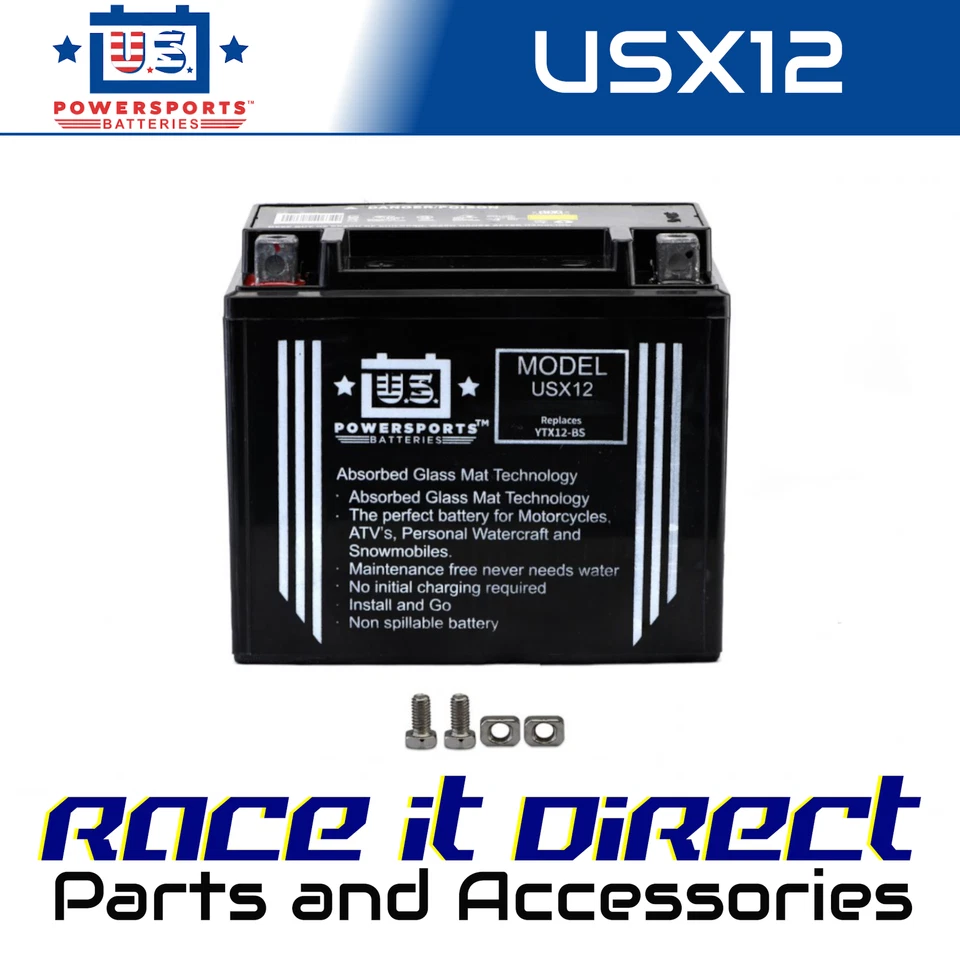 AGM Battery for DAELIM VJF 125 FI ROADSPORT 2008-2016 US Powersport - Image 1 of 4