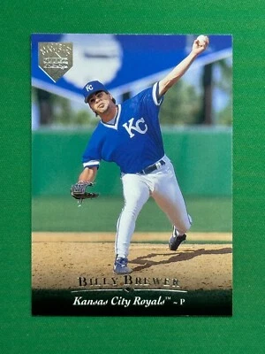 1995 Upper Deck Series 2 Baseball #416 Billy Brewer Electric Diamond - Image 1 of 2