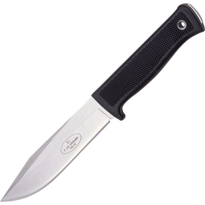 Cuchillo fijo Fallkniven S1 Forest 5,13" hoja de acero negro mango Thermorun Foto 1 de 1