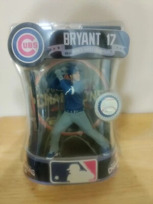Figura Bryant Campeones Serie Mundial Chicago Cubs 2016 6" nueva en paquete nueva sellada  Foto 1 de 4