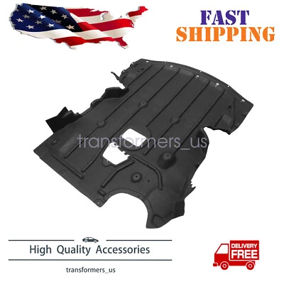 Protector contra salpicaduras de motor delantero negro apto para BMW 128i 2008-13 3,0 L 51752996364 Foto 1 de 4