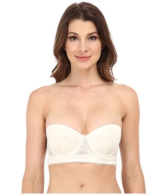 Sujetador largo Calvin Klein Underwear Striking Lift #qf1136 marfil talla 32 dd $78 Foto 1 de 4