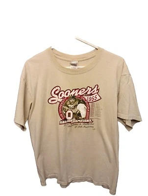 Camiseta Sooners 1955 Campeones Nacionales Foto 1 de 4