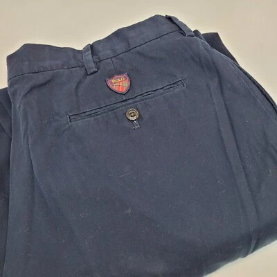 Polo Golf, Ralph Lauren, брюки для фервея, темно-синий, опрятный, 36 X 32 - Изображение 1 из 4