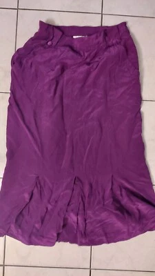 Falda Larga Midi OMANTI Mujer Vintage Púrpura S/M Foto 1 de 4