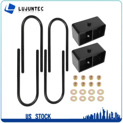 3" Rear Leveling Lift Kit For 2005-2011 Dodge Dakota W/ Block & Extended U Bolt Foto 1 de 4