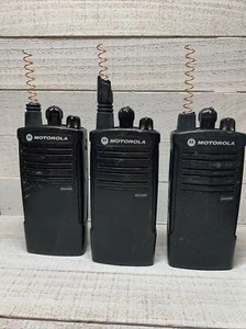 3 Motorola RDX RDU2020 Two Way Radio (RU2020BKF2AA) Untested Read - Picture 1 of 7