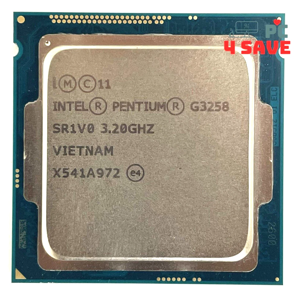 Intel Pentium Dual-Core G3258 3.2GHz LGA1150 3MB Desktop CPU Processor SR1V0 53W - Image 1 of 1