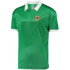 NORTHERN IRELAND 1982 HOME FOOTBALL SHIRT ADULT (BNWT) SCORE DRAW Size M Medium - Picture 1 of 4