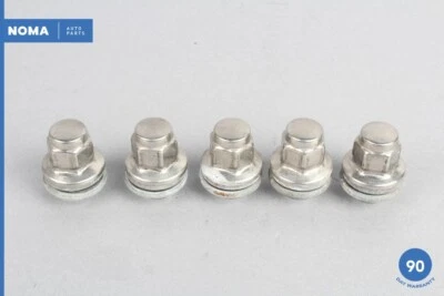 Juego de 5 pernos de tuercas de rueda 10-18 Jaguar XJL XJR X351 1X431012AB010 OEM Foto 1 de 4