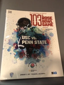 2017 ROSE BOWL PROGRAM - USC Vs Penn State - Picture 1 of 1