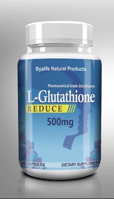   L REDUCIR GLUTATIÓN 500 MG 60 Cápsulas PROTEJA SU SISTEMA INMUNOLÓGICO AHORA Foto 1 de 4