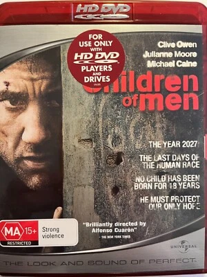 CHILDREN OF MEN HD DVD 2006 Clive Ownen AS NEW! **HD DVD Player Required** - Image 1 of 2