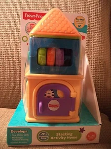 ACTIVIDAD DE APILAMIENTO DE PRECIOS FISHER JUGUETE DE DESARROLLO PARA EL HOGAR *NUEVO* - Imagen 1 de 3