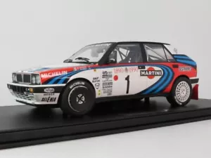 TopMarques Lancia Delta HF 16V #1 Biasion Rally Monte Carlo 1990 1/12 TMR1218A - Imagen 1 de 7