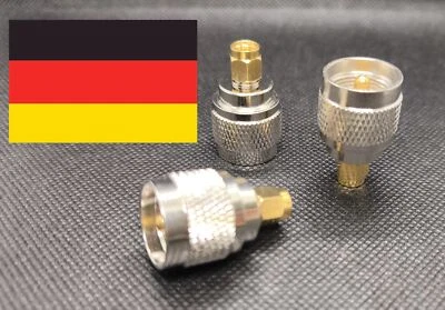 AMIDON SMA Stecker auf PL 259 UHF Stecker für WLAN Antenne, Antennen Adapter