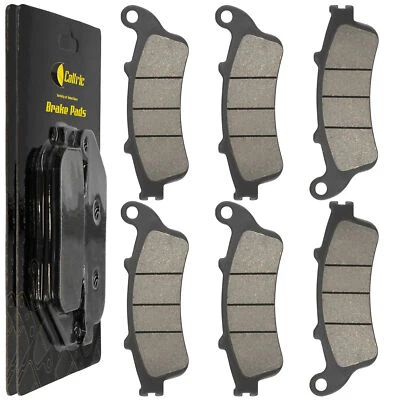 Тормозные колодки Caltric для Honda CBR1100XX Blackbird 1997-2003 передние задние тормоза - Изображение 1 из 4