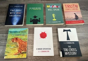 J. J. Connington Lot Of 7 Detective Mystery Thrillers Truth Comes Limping - Imagen 1 de 10