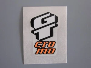 Decal Sticker GT für Fahrradrahmen: GT Cromo - orange. Genuine GT, Retro NOS - Bild 1 von 1