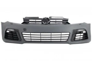 Stoßstange vorne Golf 6 VI 08-12 lackierbar LOOK R20 Limousine TAGFAHRLICHT - Bild 1 von 9