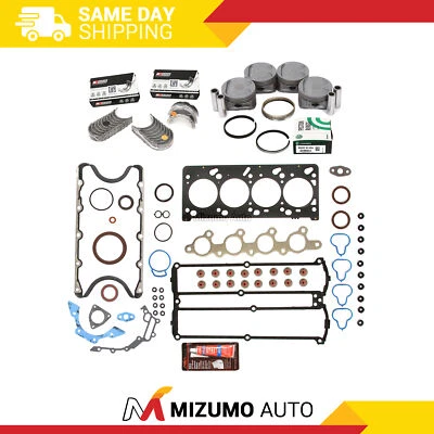 Full Gasket Set Pistons Bearings Fit Ford Focus 2.0 DOHC 3 ZETEC - Image 1 of 4
