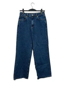 Mint Velvet Women's Wide Leg Denim Jeans Size UK 12 33” Leg Blue - Picture 1 of 13