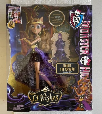 Muñeca Monster High 13 Wishes Clawdeen Wolf Haunt The Casbah Mattel 2012 nueva en caja  Foto 1 de 4