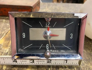 1957 CHEVROLET DASH CLOCK BELAIR NOMAD 150 210 CHEVY TRI FIVE REPAIR MINTY! - Picture 1 of 13
