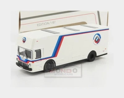 1:87 SCHUCO Mercedes Benz O317 Truck Car Transporter Bmw 1968 452668100 - Immagine 1 di 2