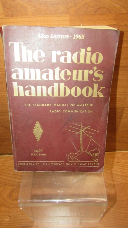 vintage 1965 The Radio Amateur s Hanbook 42 Edition Ham Radio Manual - Image 1 of 2