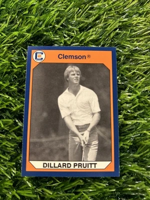 1990 Collegiate Collection Clemson Tigers Dillard Pruitt #167 - Image 1 of 2