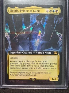 Noctis, Prince of Lucis (Extended Art) (FOIL) - NM - MTG FINAL FANTASY - Bild 1 von 1