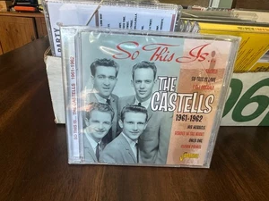The CASTELLS So This Is... 1961-1962 (CD) Jasmine UK 2022 NEW SEALED - Picture 1 of 2