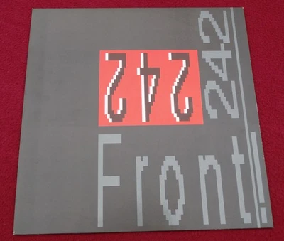 Vinyl LP* Front 242 ‎– Front By Front (1988) *RAR *TOP - Bild 1 von 2