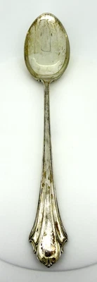 Большая сервировочная ложка Bel Chateau от Lunt из чистого серебра 8 1/2 дюйма - Изображение 1 из 4