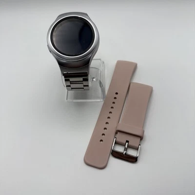 三星 Galaxy Gear S2 R730V 智能手表 不锈钢零件 仅按原样 — 第 1/2 张图片