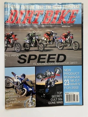 Dirt Bike Magazine March 2002 All About Speed Off Road Torture Test - Image 1 of 4