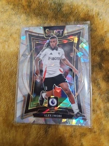 ALEX IWOBI 2024 Panini Select Premier League Terrace Ice FULHAM #24 - Picture 1 of 1