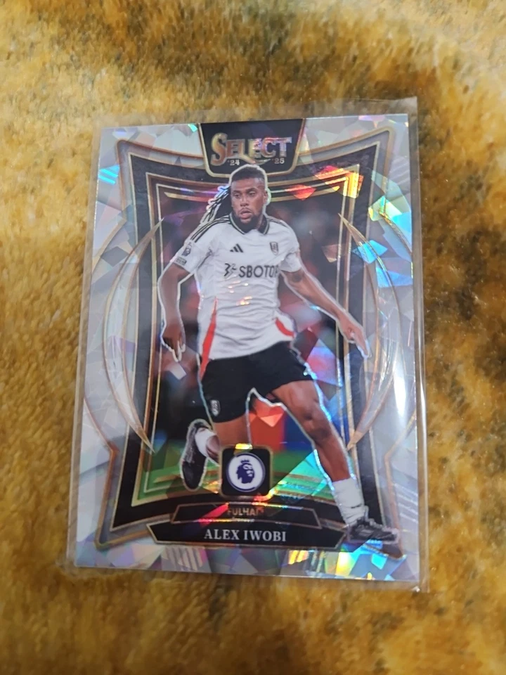 ALEX IWOBI 2024 Panini Select Premier League Terrace Ice FULHAM #24 - Image 1 of 1